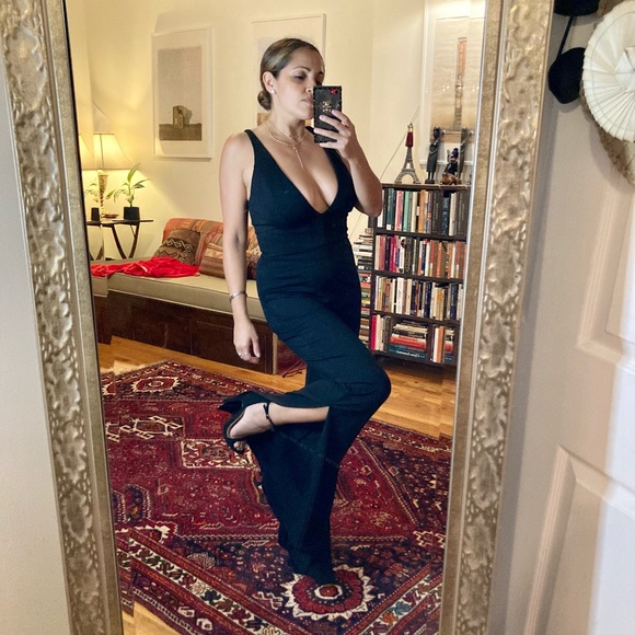 Amanda Uprichard stretchy black jump size small. - Picture 2 of 3